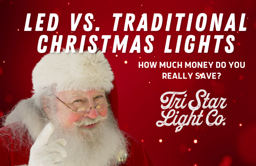 The holidays bring joy, warmth, and tradition—but often a hefty electricity bill if you’re lighting up with traditional bulbs. Switching to LED Christmas lights can drastically reduce your energy costs and keep your home shining bright without breaking the bank. In this article, Tri Star Light Co. wants to help you learn how much you can save, the types of LED bulbs available, and additional benefits that make LEDs the top choice for holiday lighting.