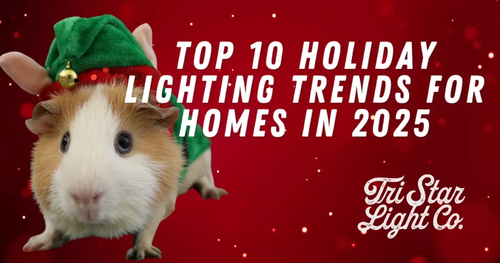 As the holiday season approaches, homeowners are eager to transform their properties into dazzling winter wonderlands. With each year, holiday lighting evolves, embracing new technologies, design ideas, and creative installations. At Tri Star Light Co, we’ve seen the most exciting developments in the industry and are ready to help you bring your vision to life. In this guide, we’ll explore the holiday lighting trends 2025 that will make your home the centerpiece of the neighborhood this season.