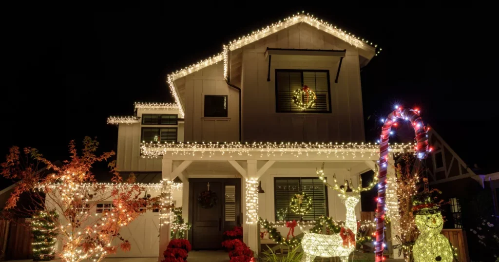 Animating your holiday lights and syncing them to music is a trend that continues to grow. This entertaining approach transforms your home into a holiday spectacle. Homeowners are combining color-changing LEDs, motion sensors, and music apps to create a synchronized experience that wows visitors.